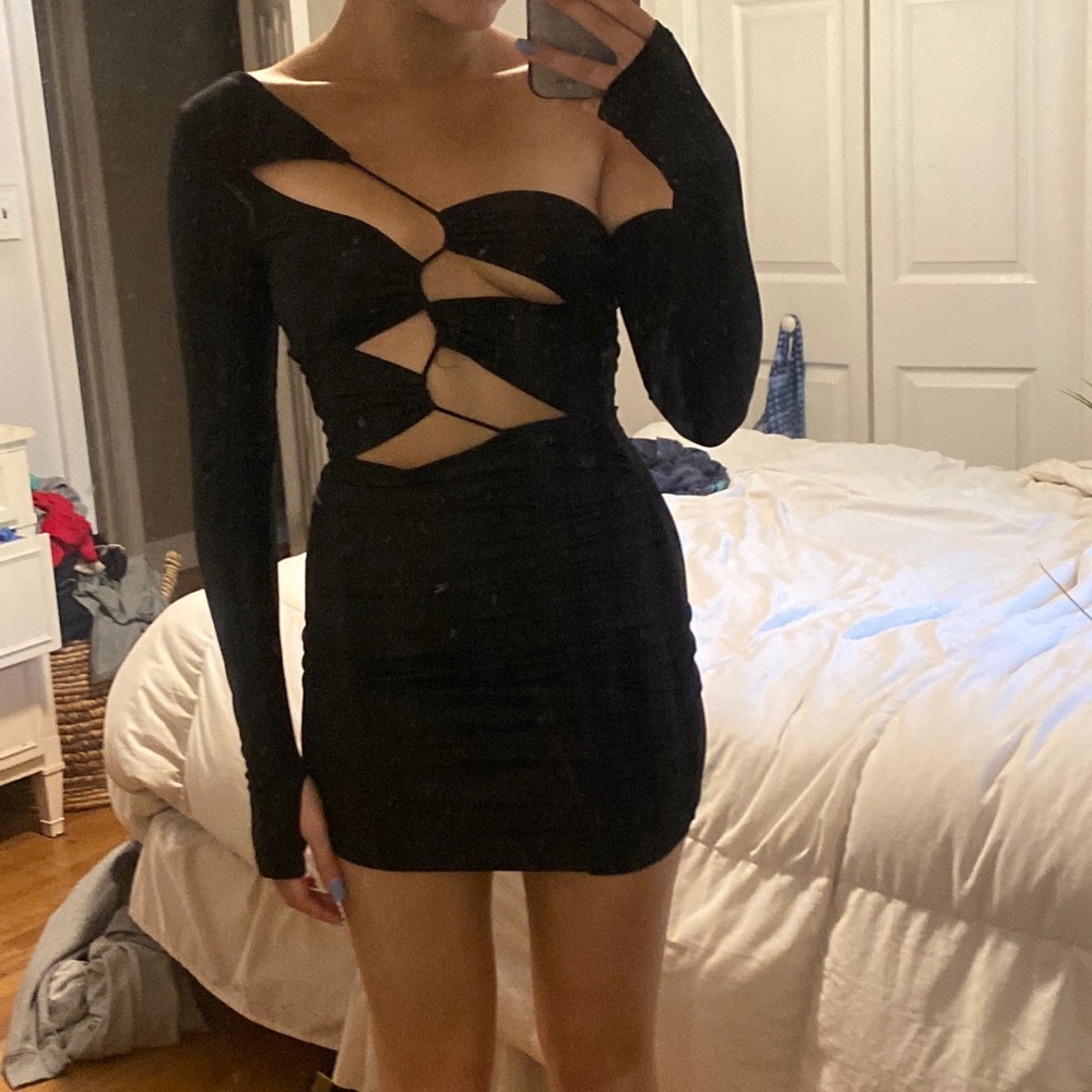 Y2K cutout dress